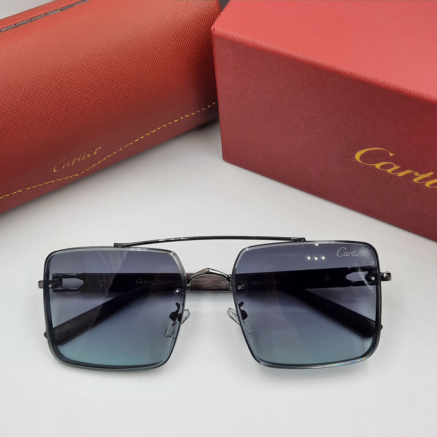 CARTIER gris marron
