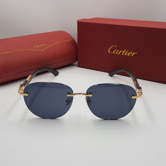 CARTIER percée doré noir