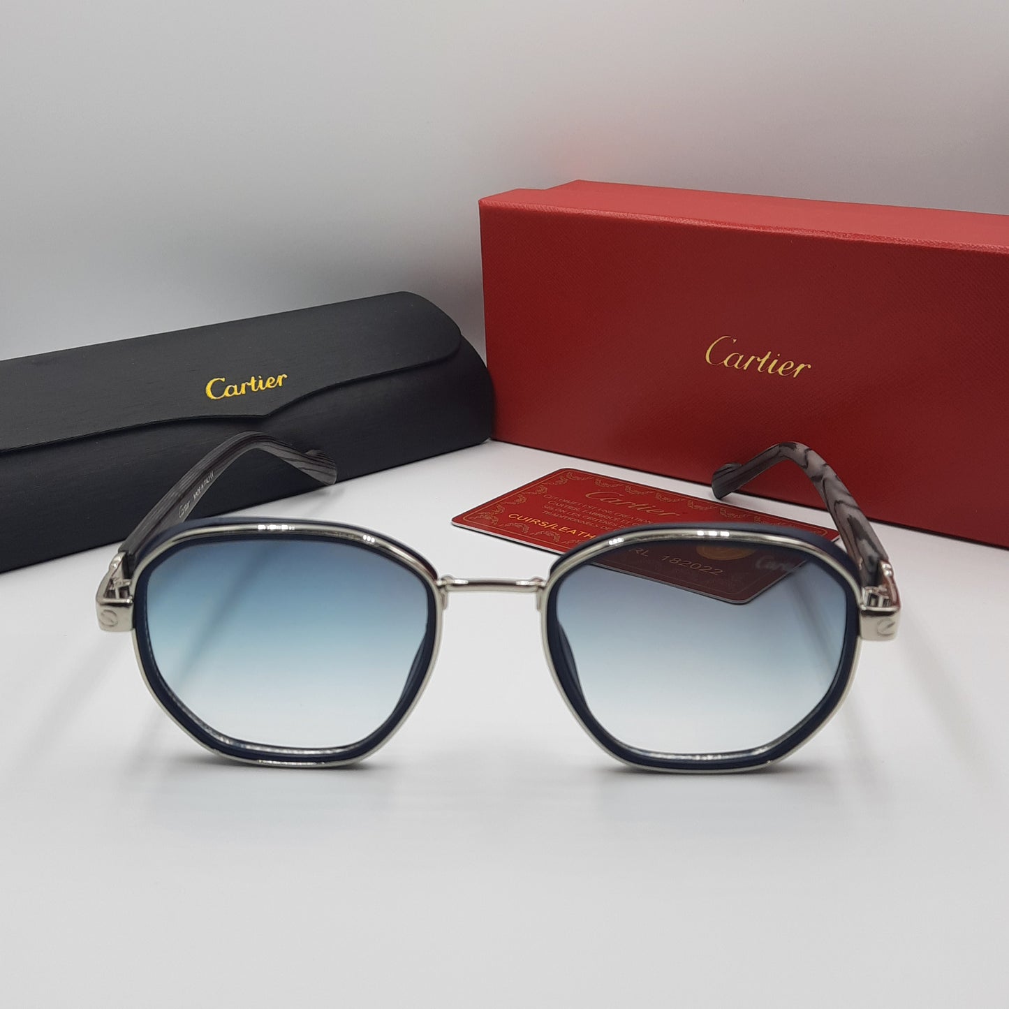 CARTIER luxe argent bois