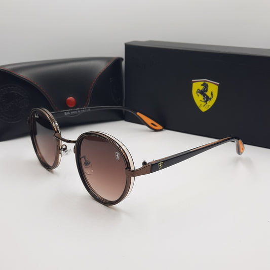 Rayban ferrari marron noir orange