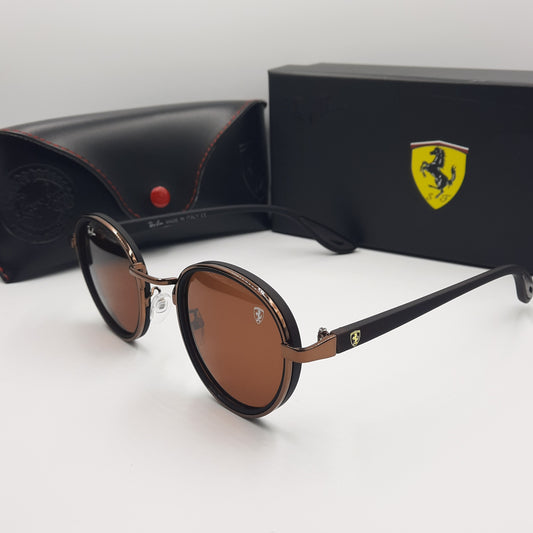 Rayban ferrari marron