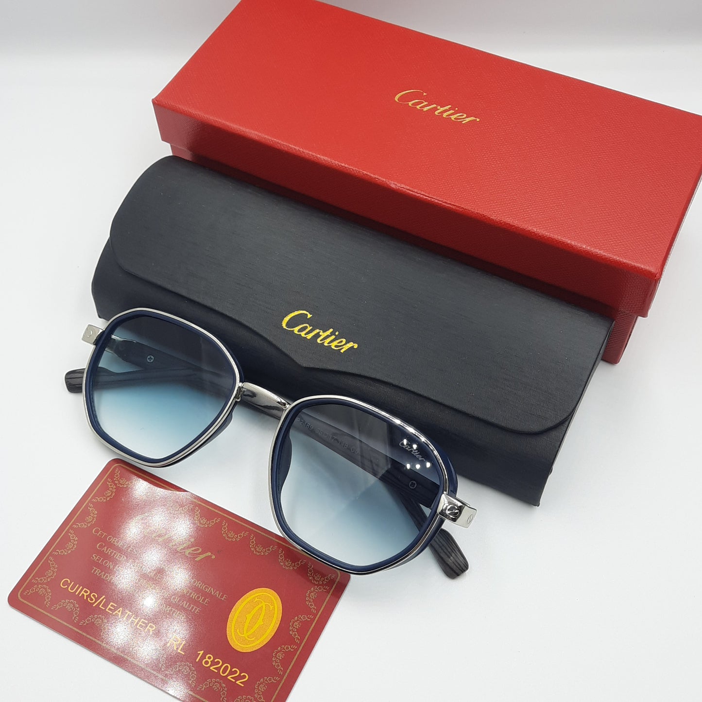 CARTIER luxe argent bois