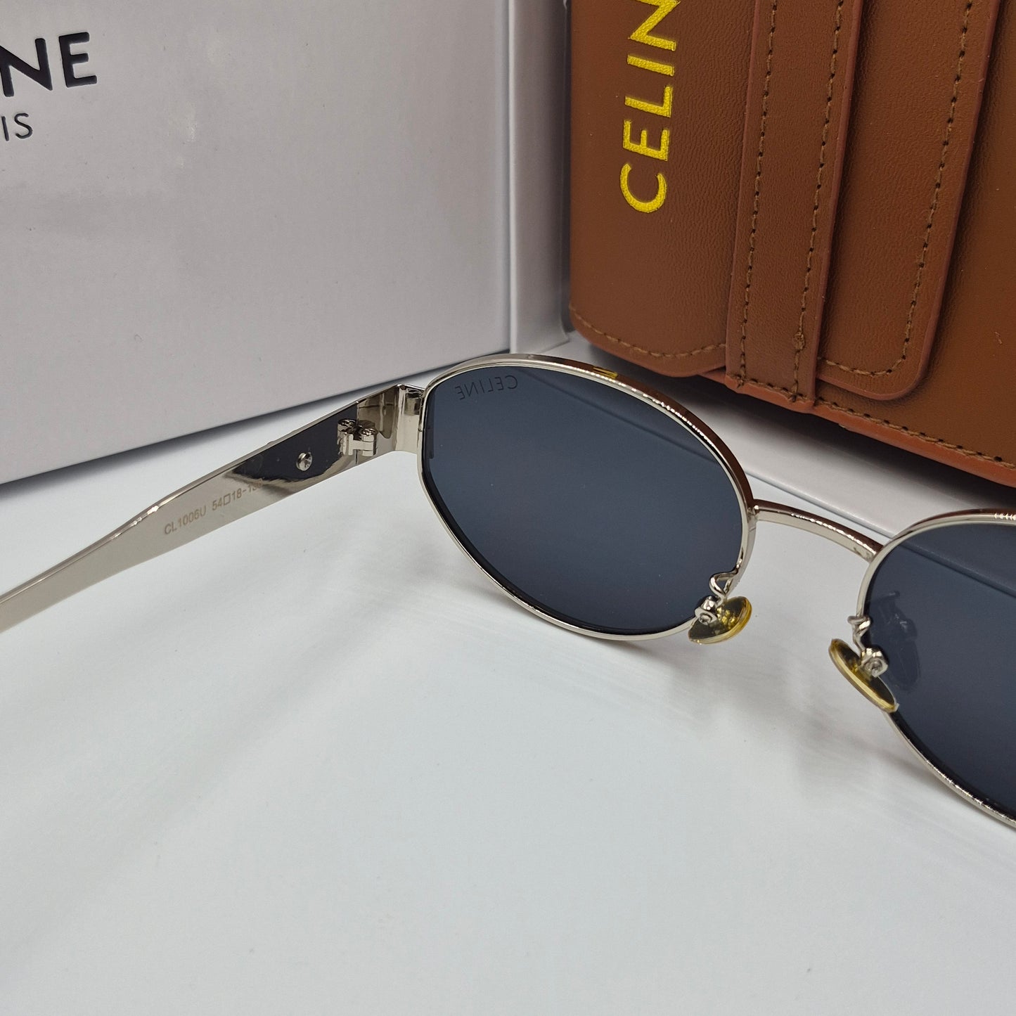CELINE triomphe argent noir