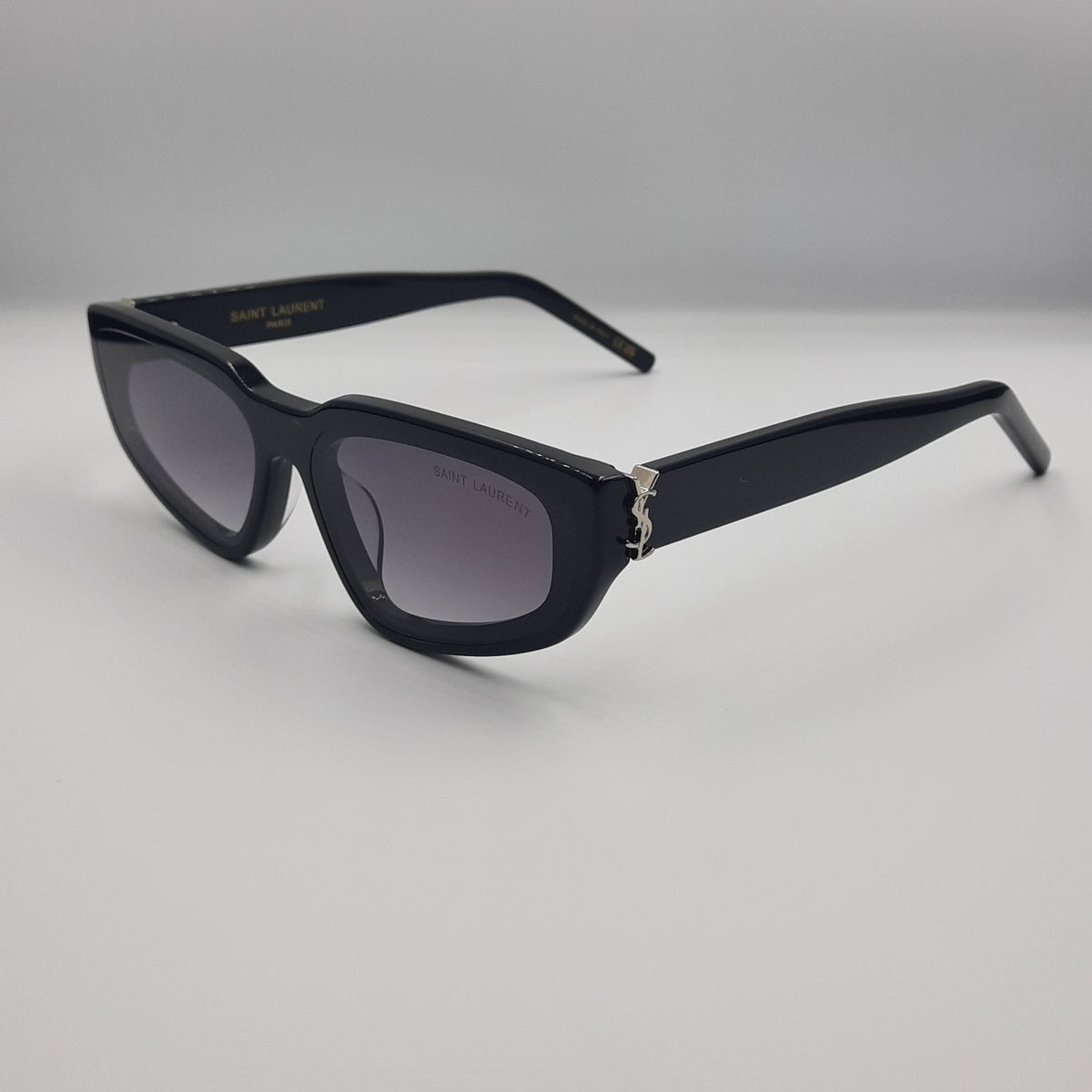SAINT LAURENT noir argent