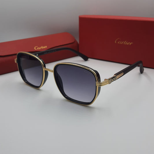 CARTIER doré nois bois