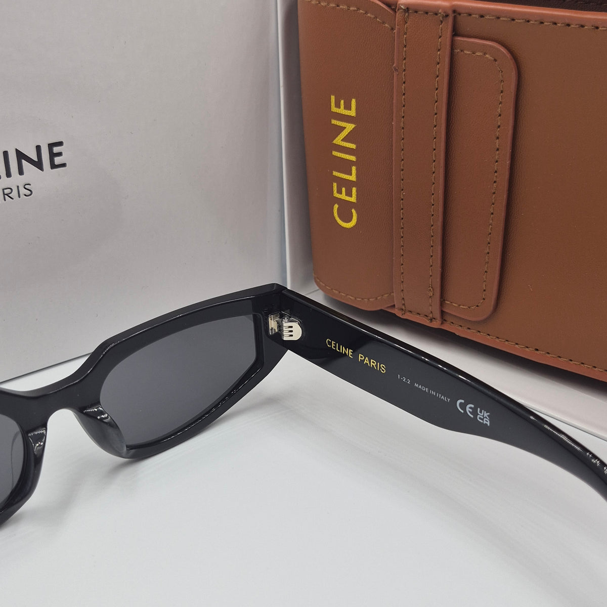CELINE triomphe argent noir