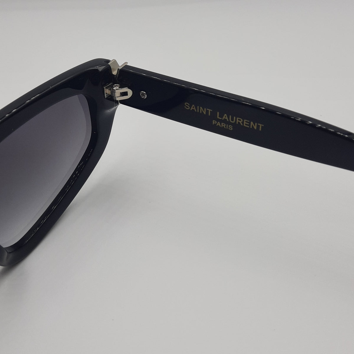 SAINT LAURENT noir argent