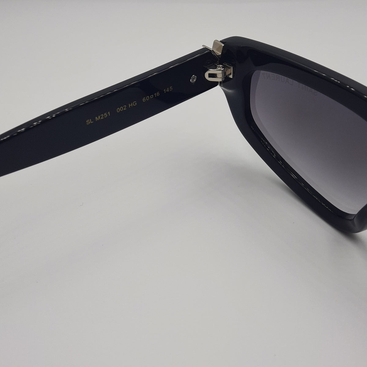 SAINT LAURENT noir argent