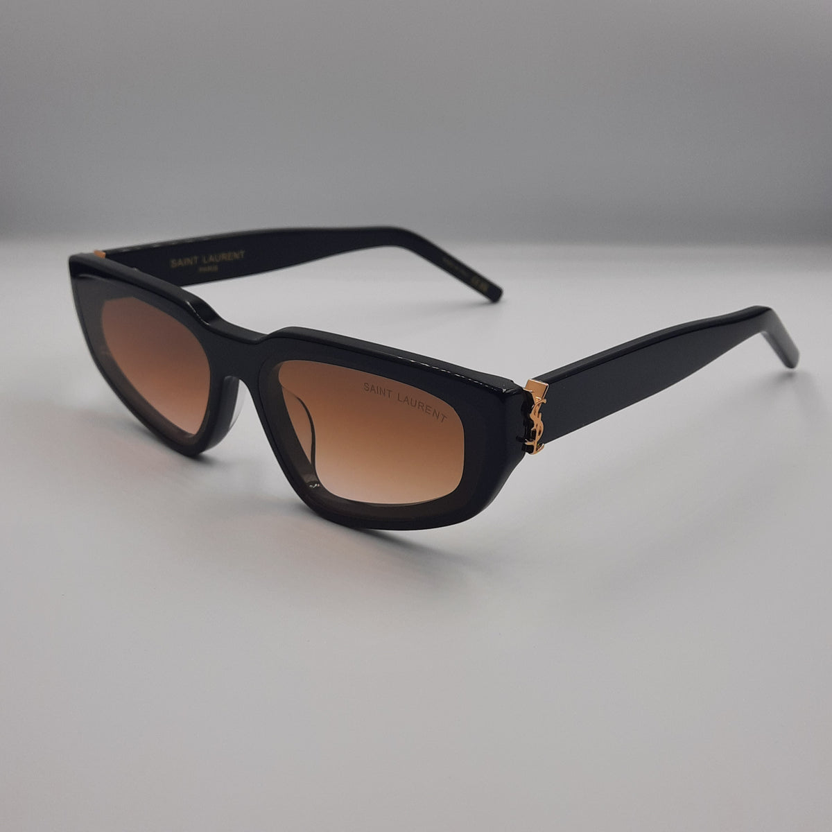 SAINT LAURENT marron doré