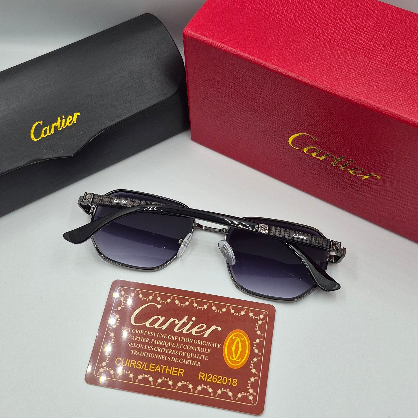 CARTIER santos noir