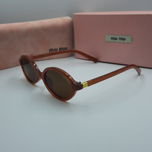 MIU MIU burgundy doré