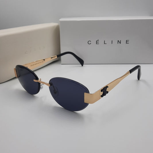 CELINE triomphe doré noir