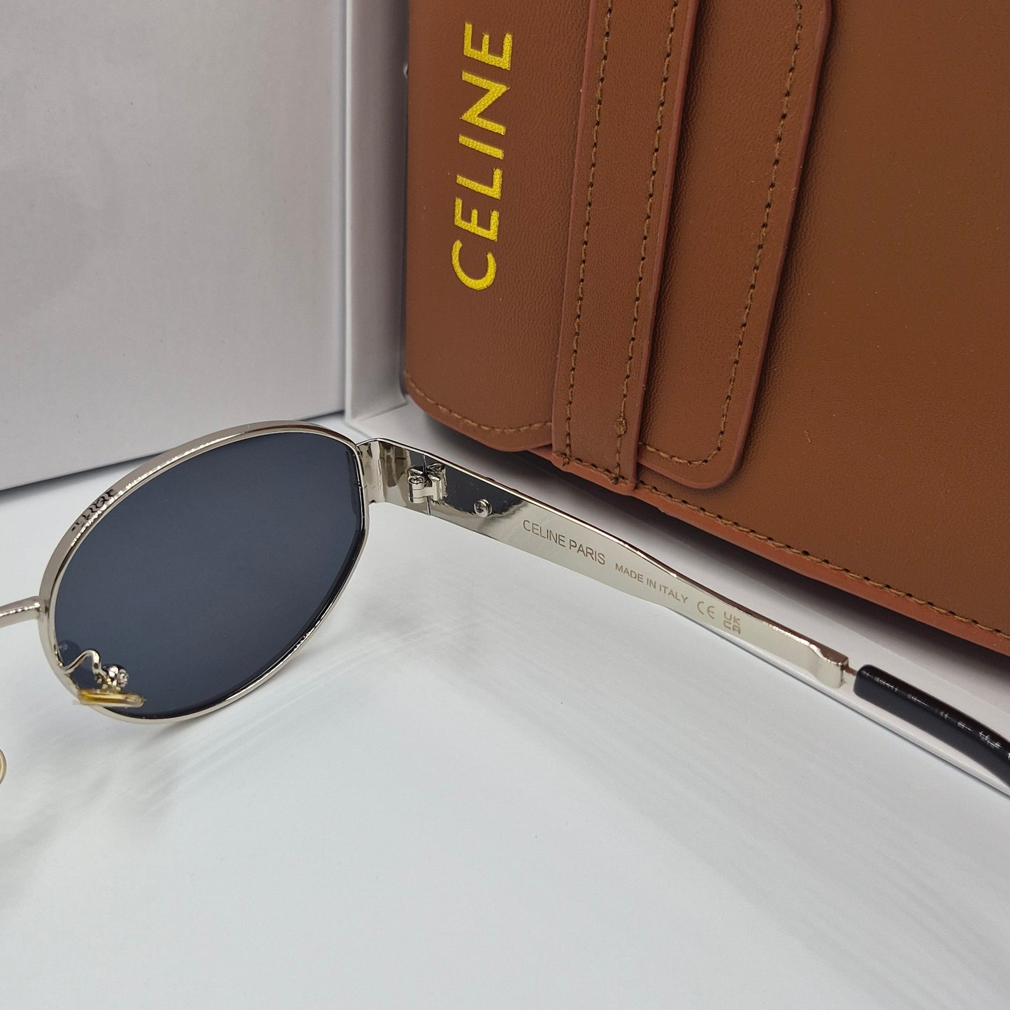 CELINE triomphe argent noir