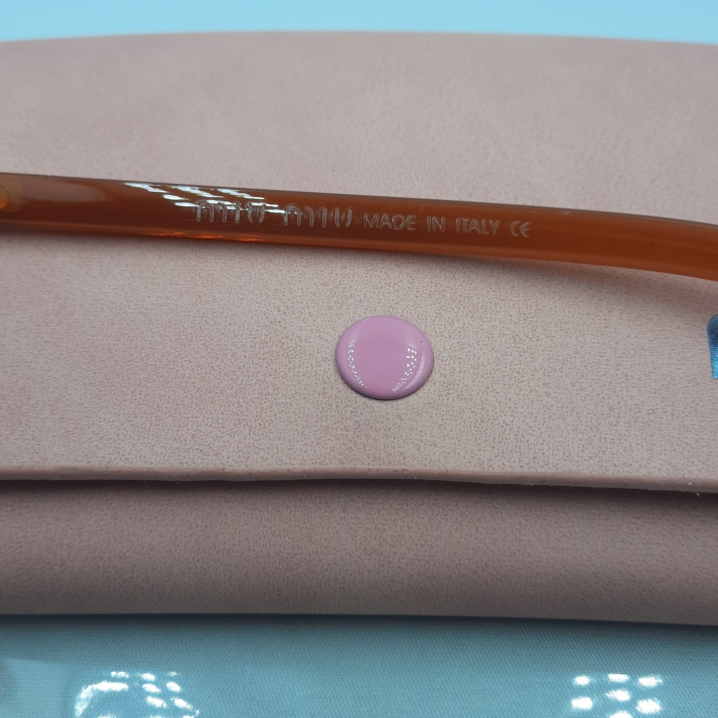 MIU MIU burgundy doré