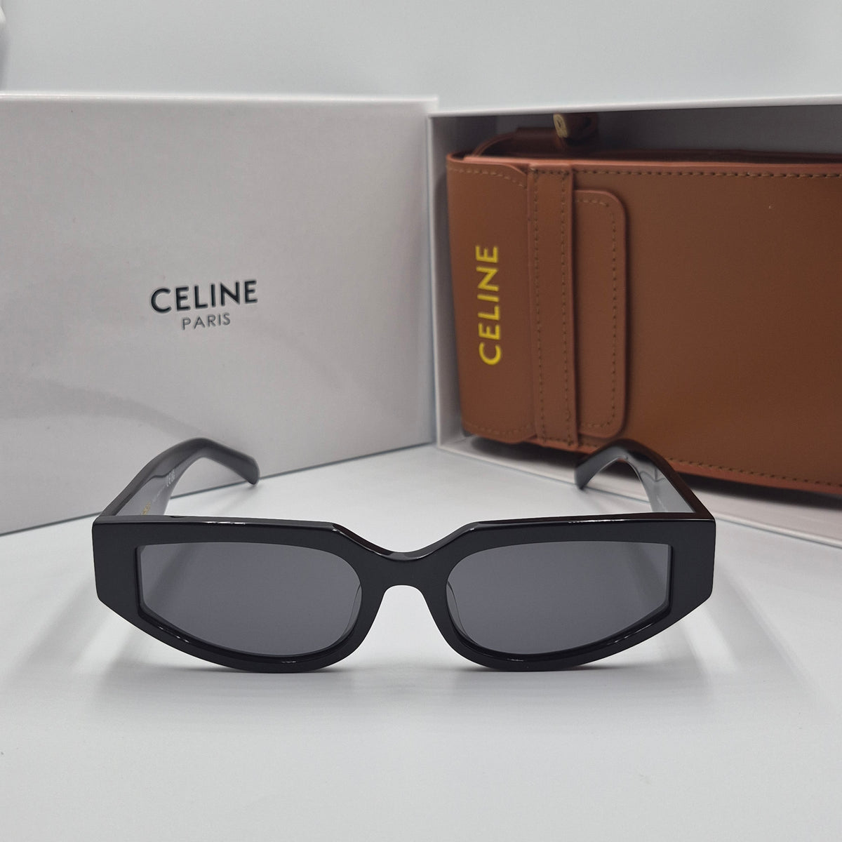 CELINE triomphe argent noir