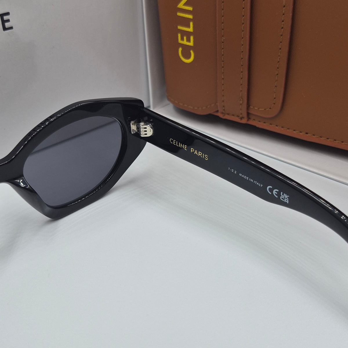 CELINE triomphe argent noir