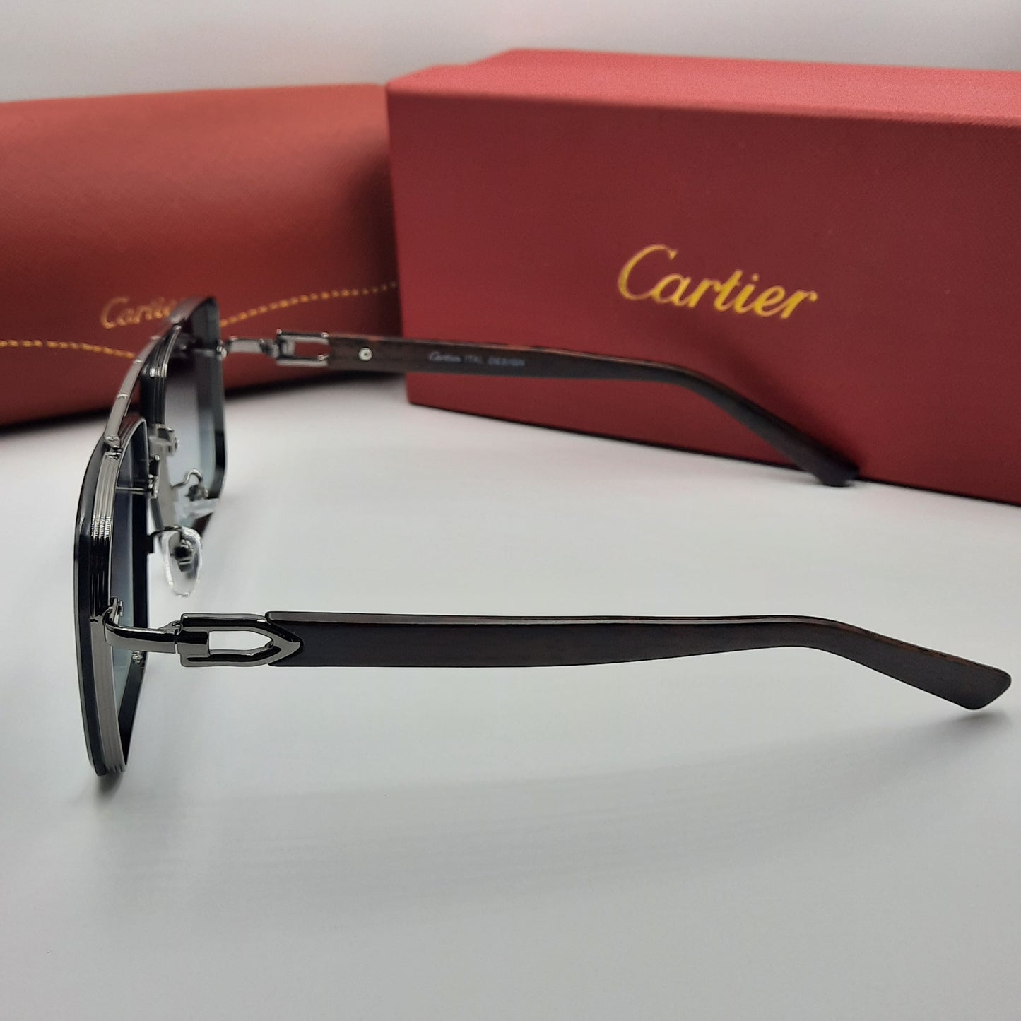 CARTIER gris marron