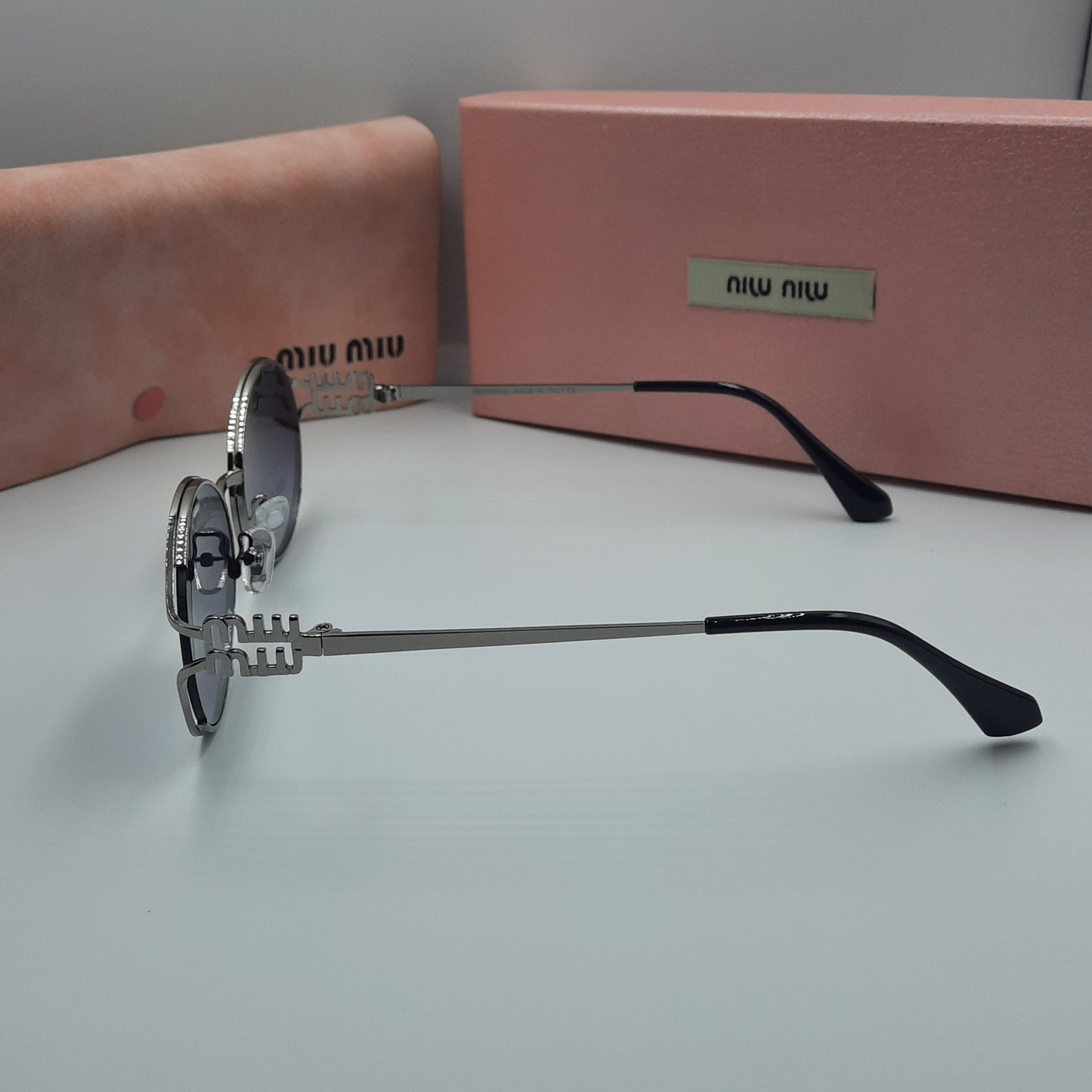 MIU MIU argenté