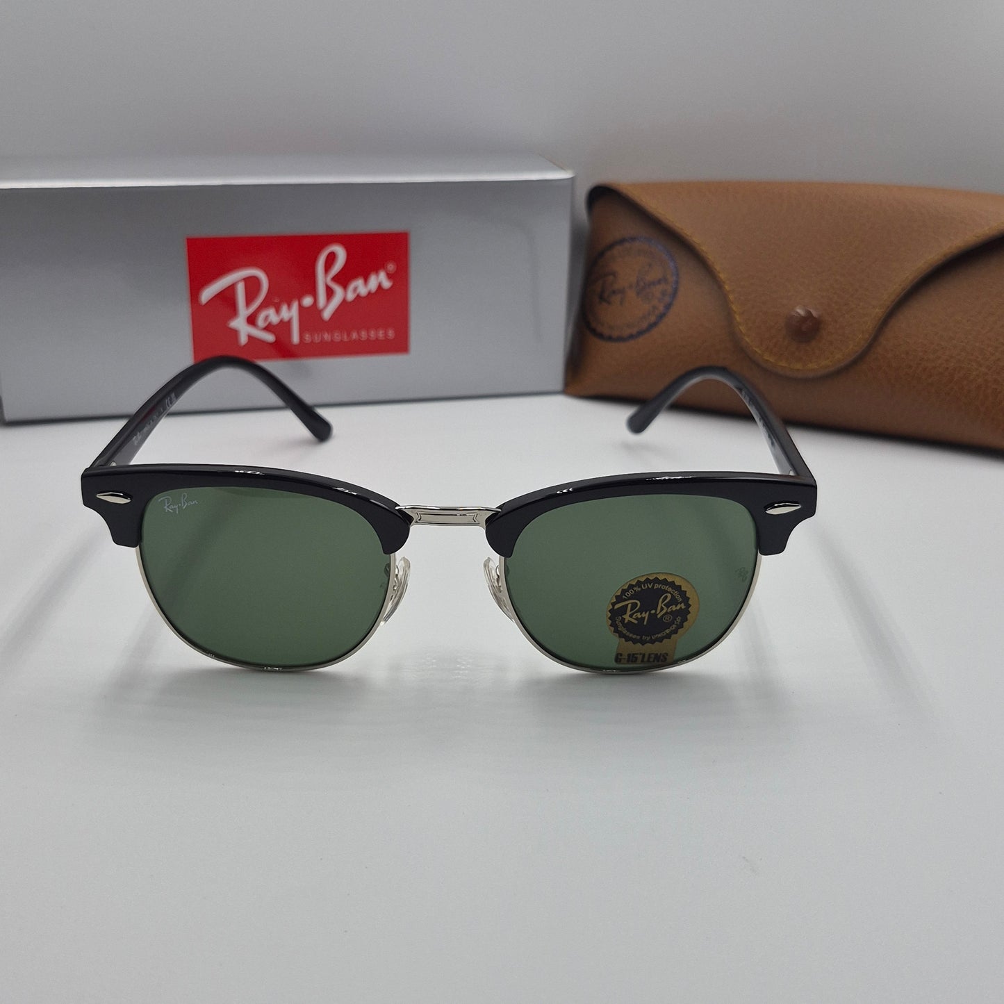 RAYBAN Clubmaster RB-3016 Noir/argent