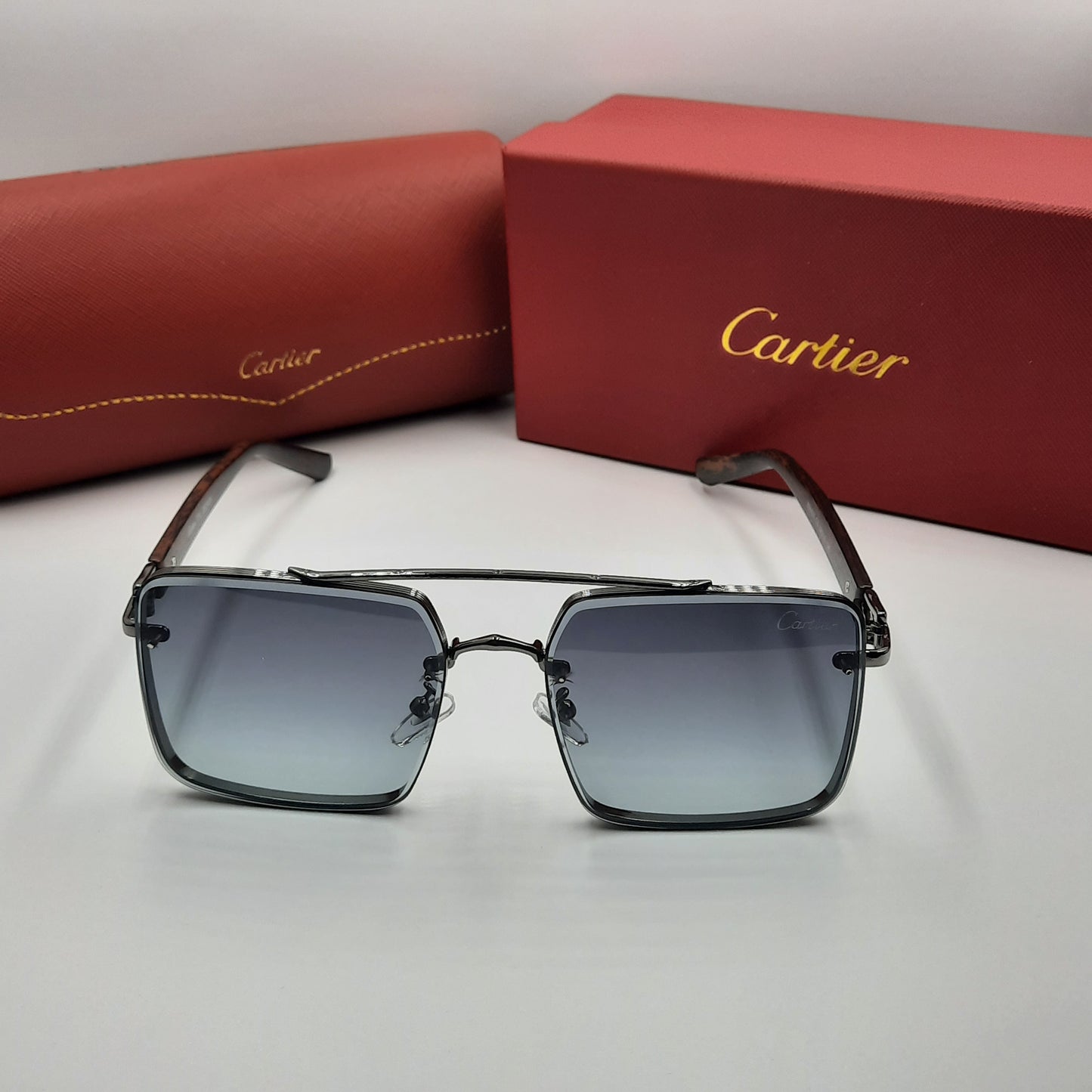 CARTIER gris marron