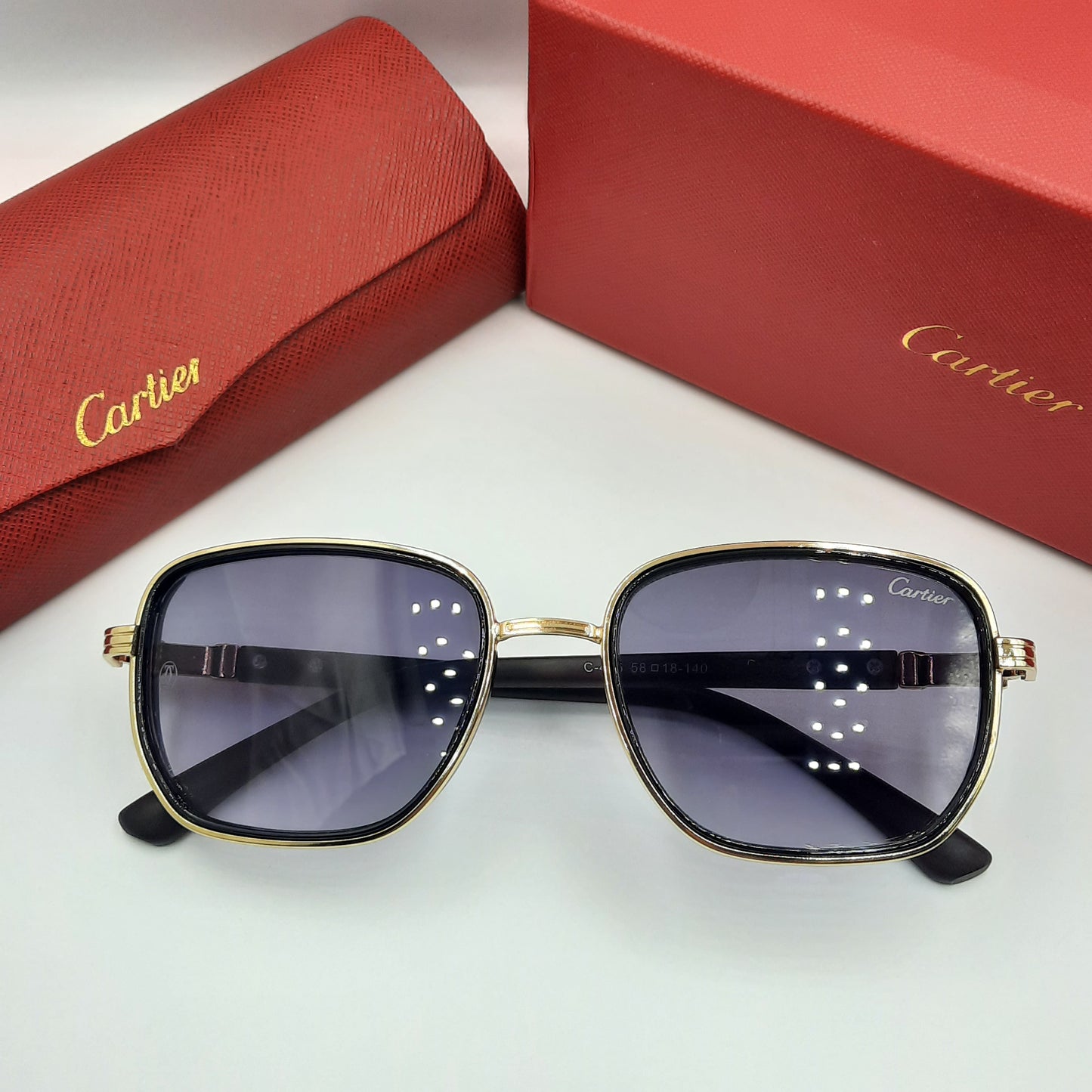 CARTIER doré nois bois