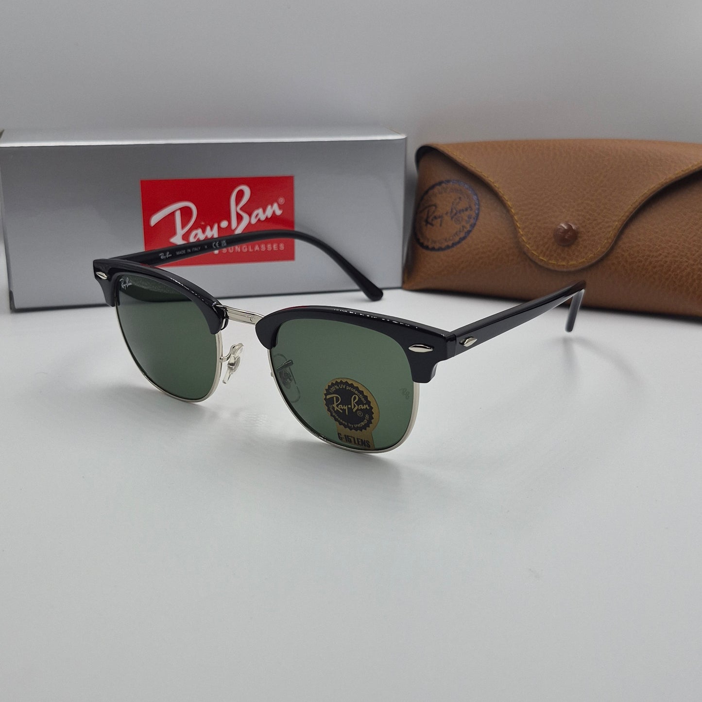 RAYBAN Clubmaster RB-3016 Noir/argent