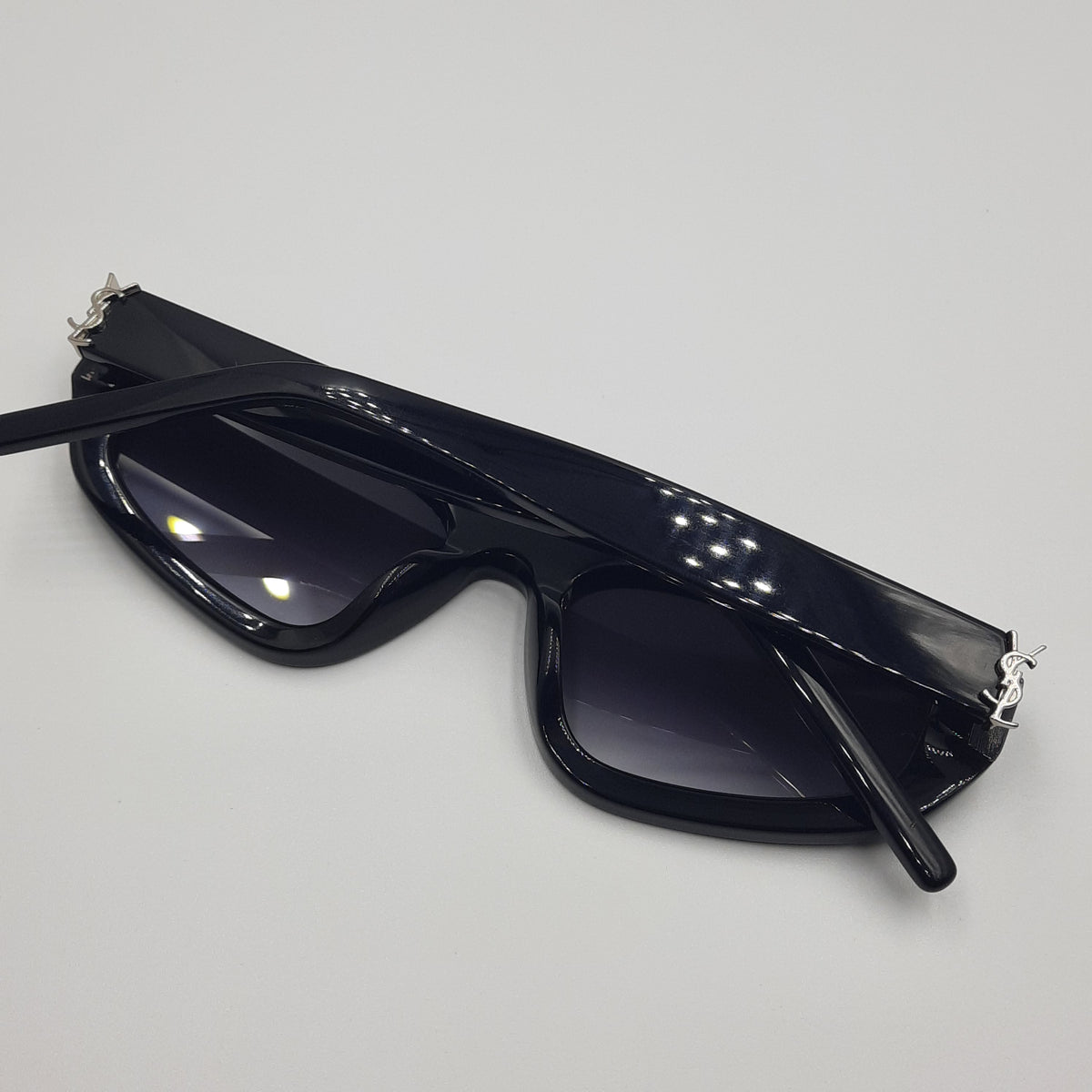 SAINT LAURENT noir argent