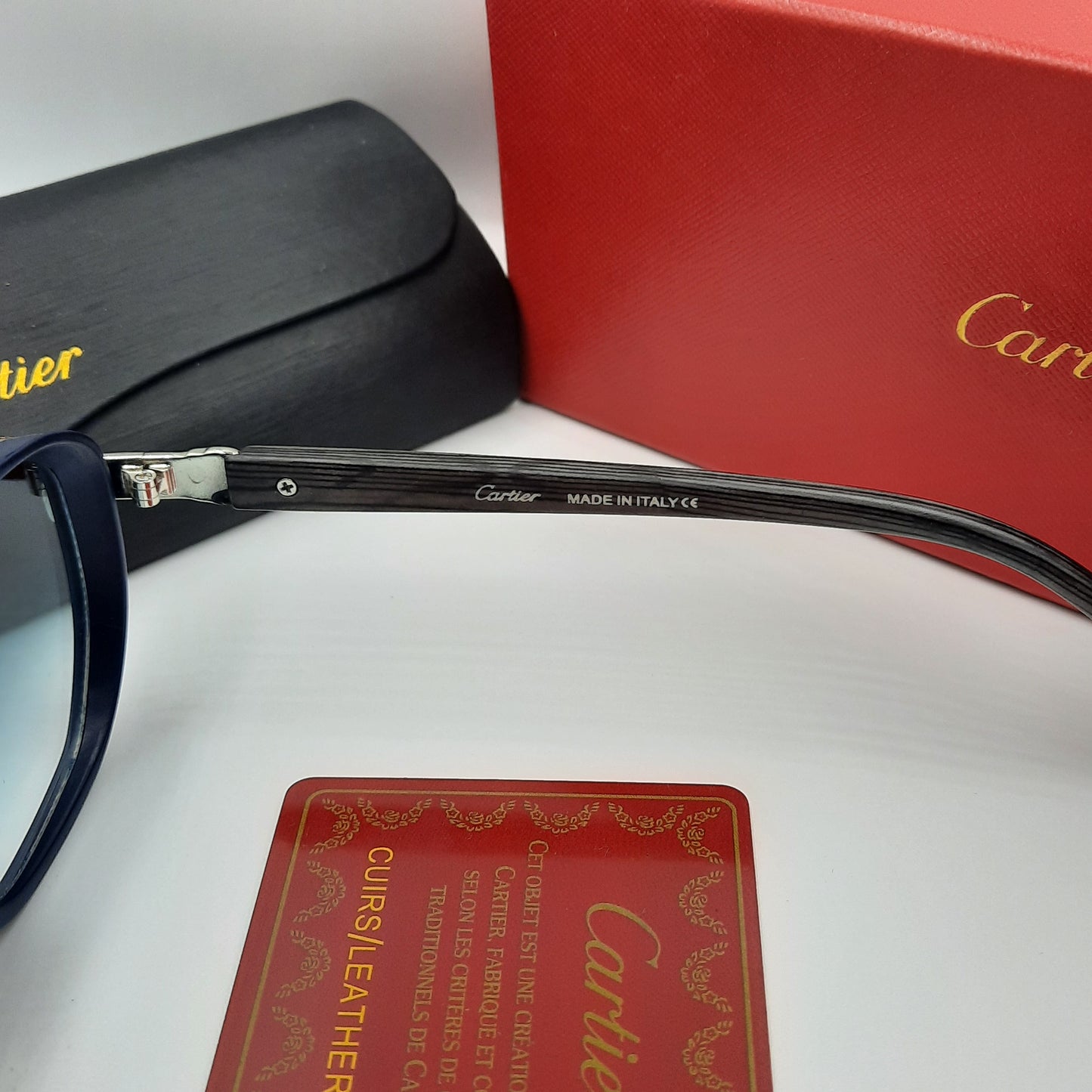 CARTIER luxe argent bois