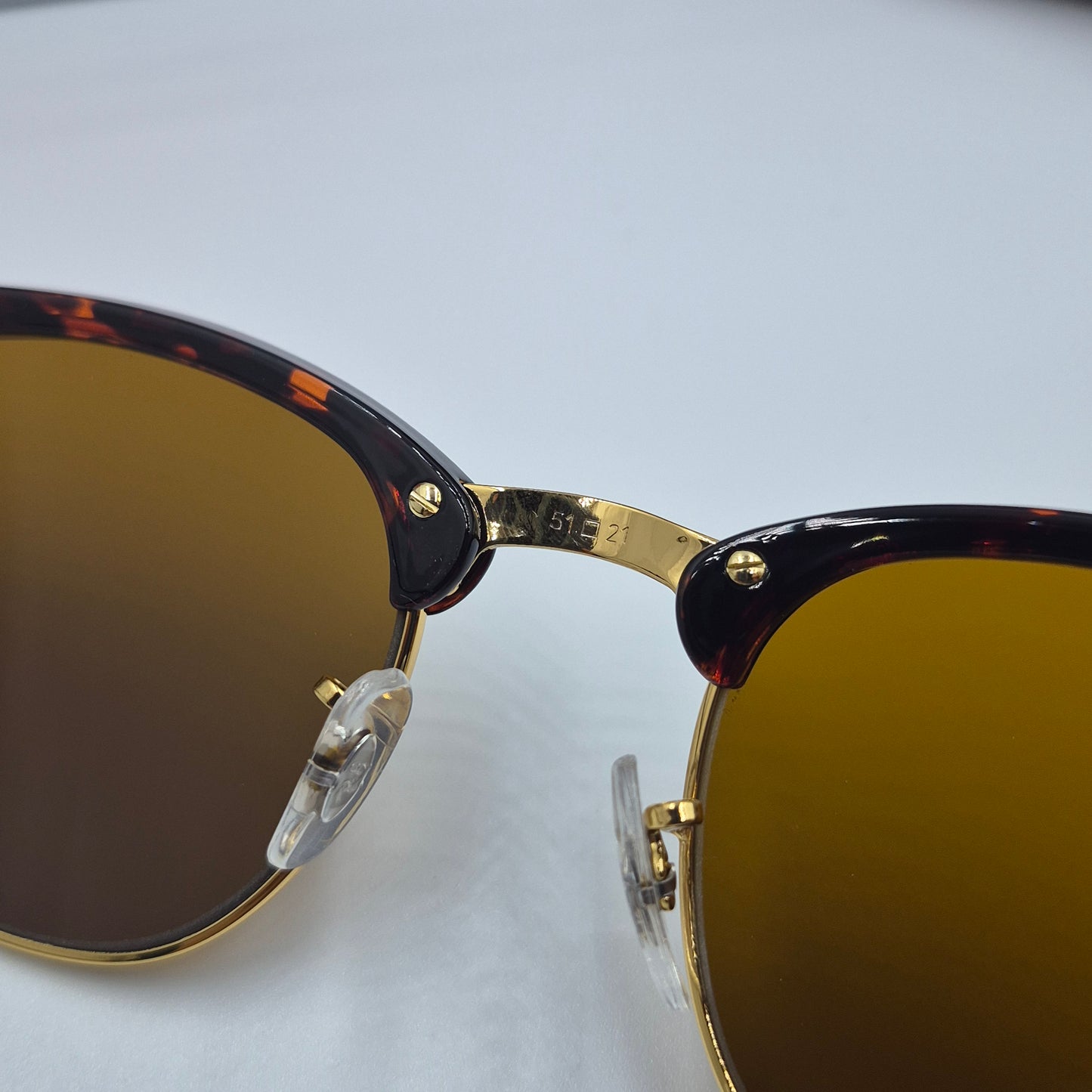 RAYBAN Clubmaster RB-3016 doré marron havane