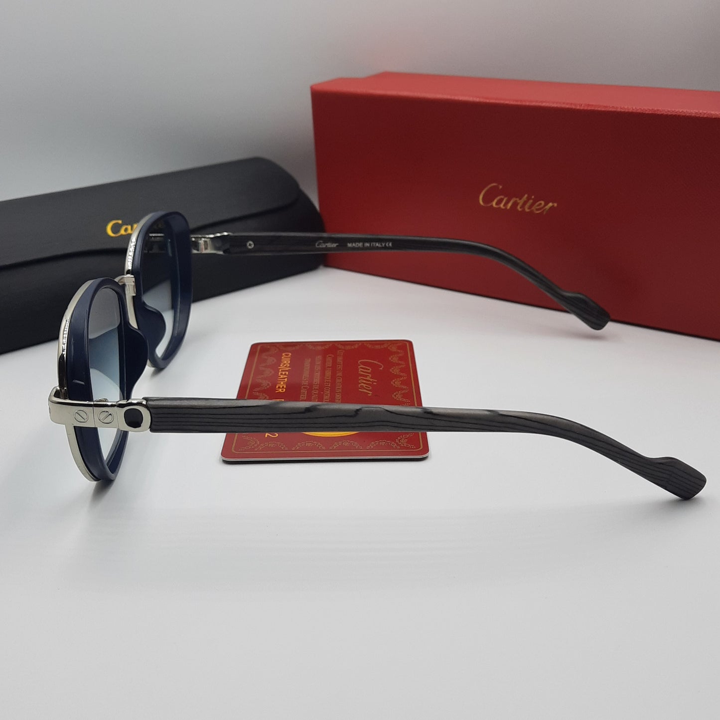 CARTIER luxe argent bois