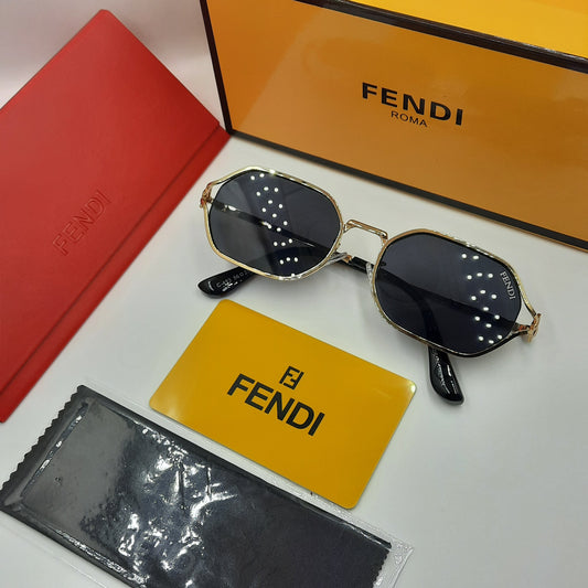 FENDI noir doré