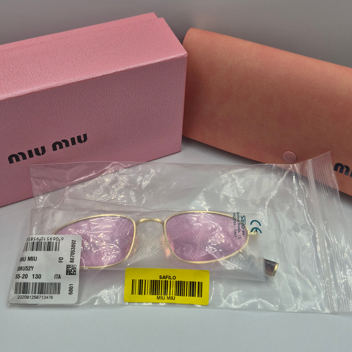 MIU MIU rose gold