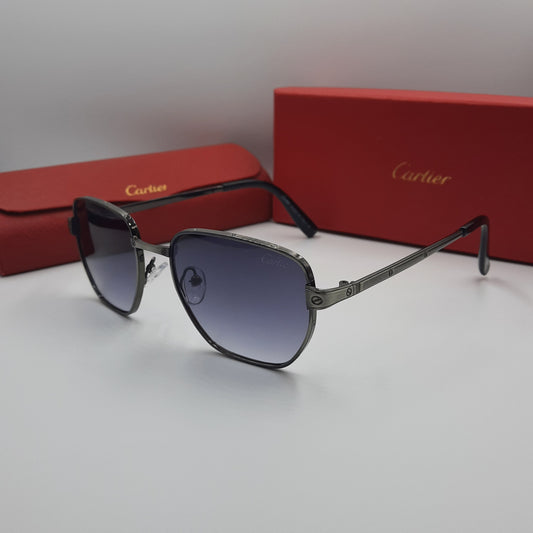 CARTIER santos gris metal noir