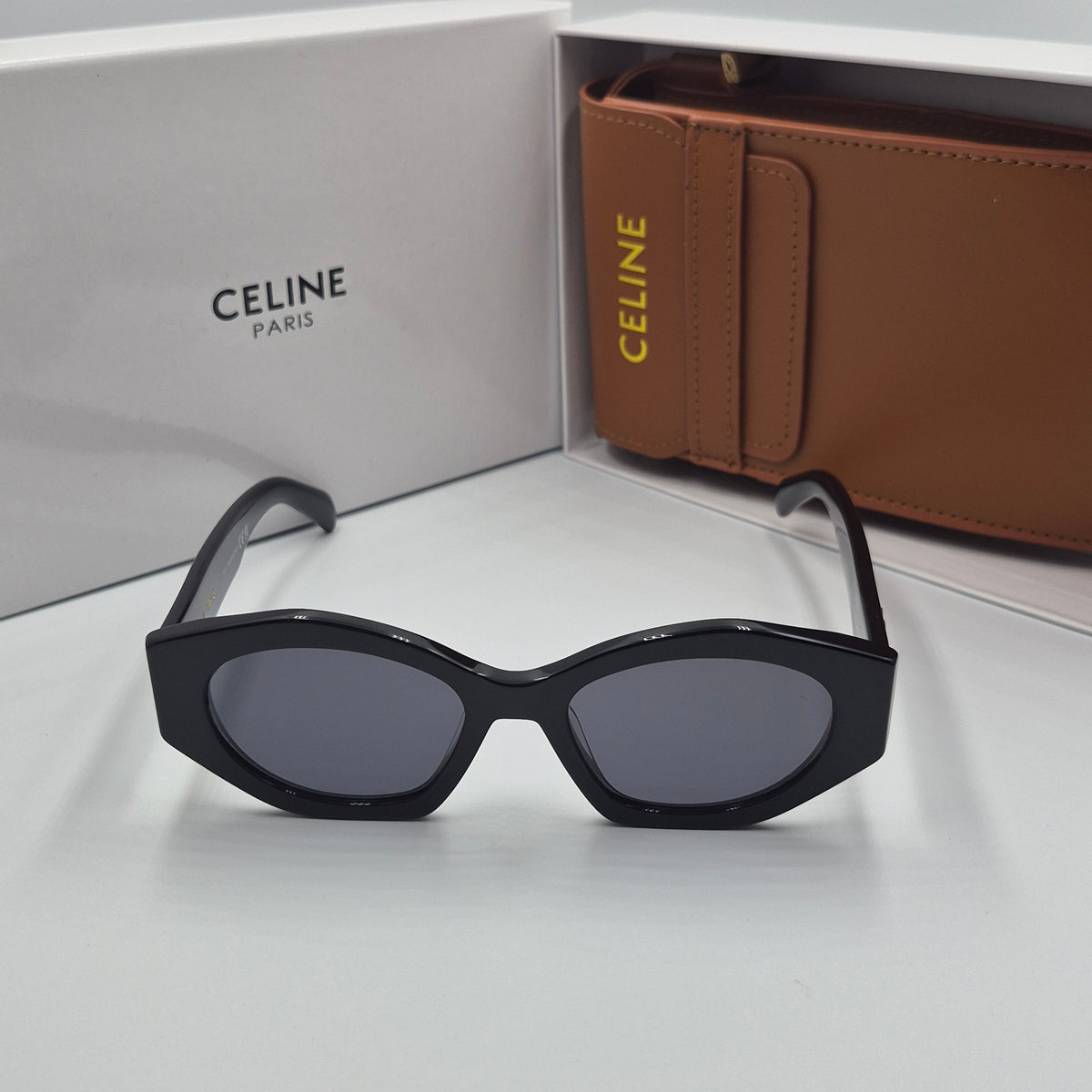 CELINE triomphe argent noir